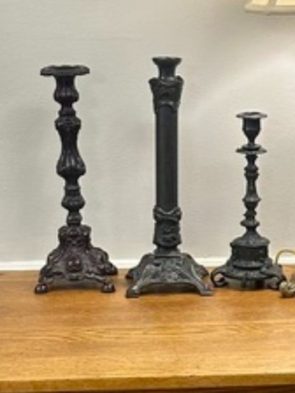 Iron Dark Candlesticks - Gorgeous!!!